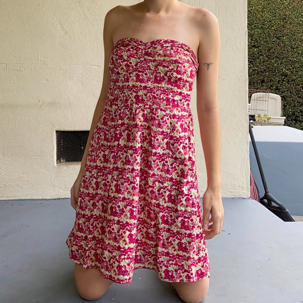 Floral mini dress